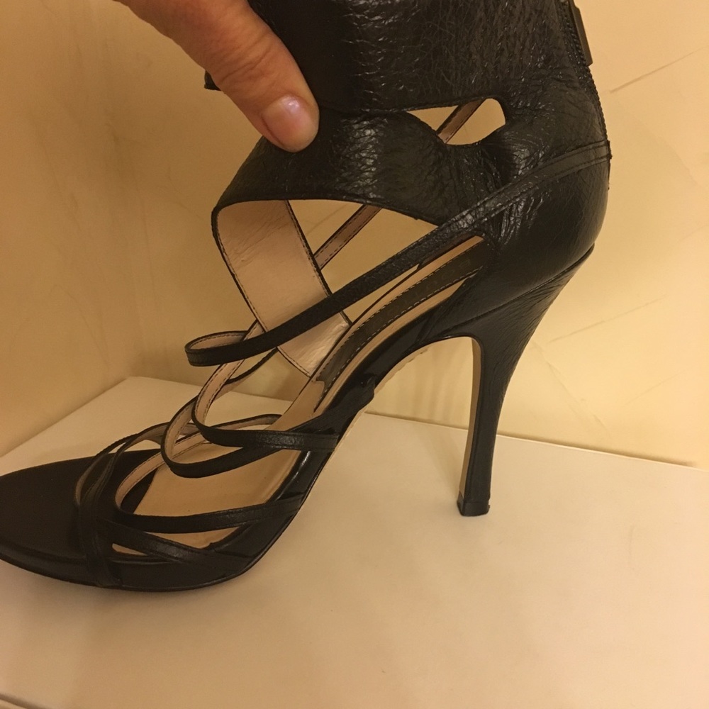 Black high heels